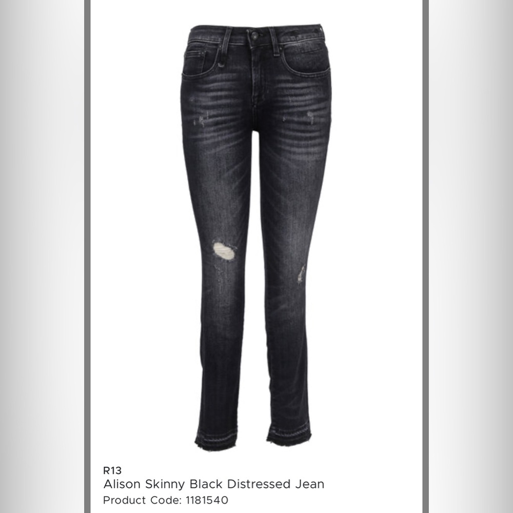 R13 Denim Alison Skinny